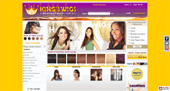Desktop Screenshot of kingswigs.com